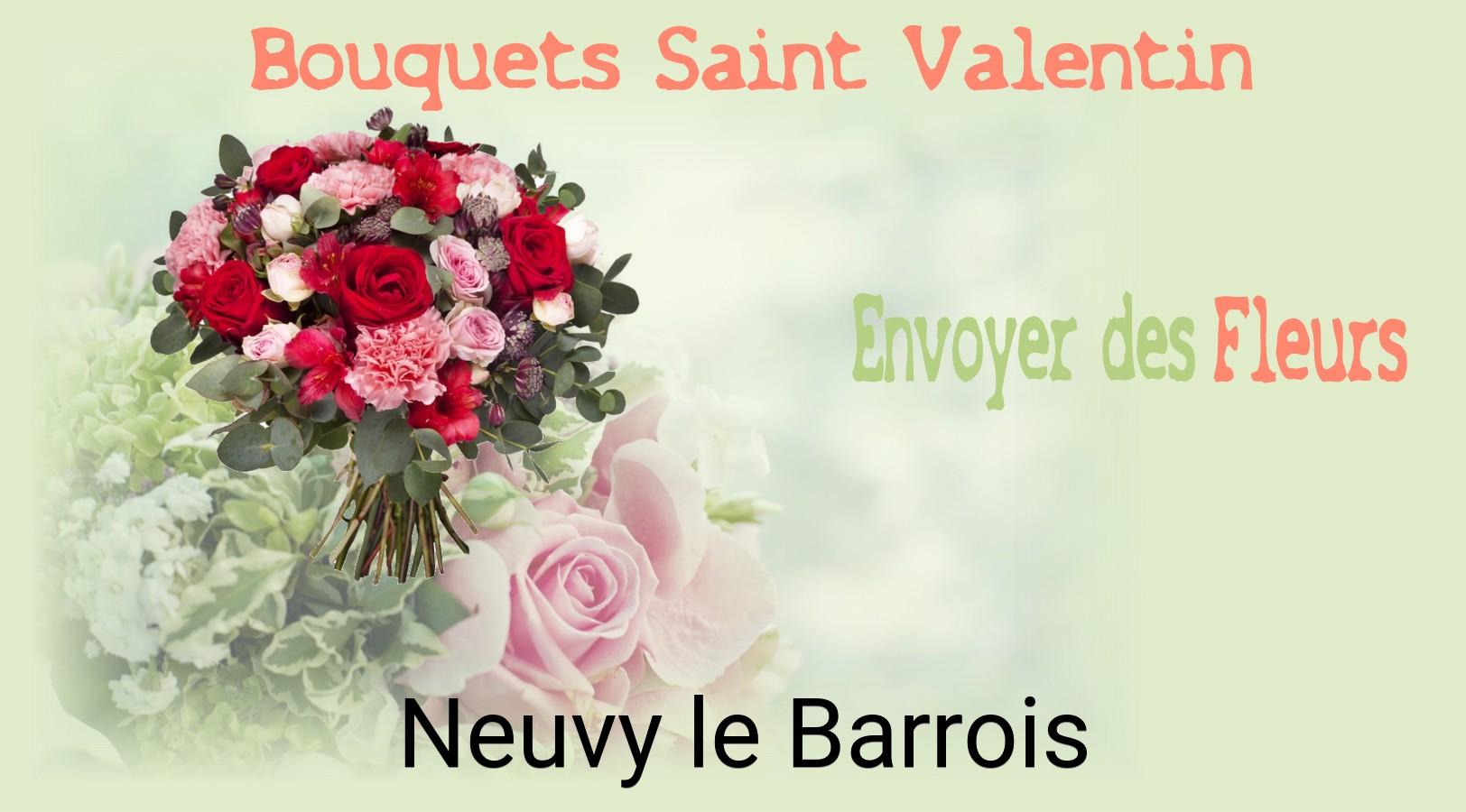 Roses de Saint-Valentin livrées à Neuvy-le-Barrois